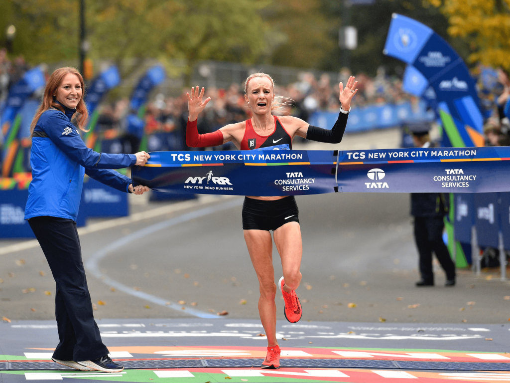 First American woman race